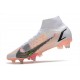 Nike Mercurial Superfly VIII Elite SG-PRO AC Bianco Nero Cremisi Vivace Rosa Blast