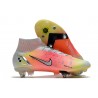 Nike Mercurial Superfly VIII Elite SG-PRO AC Bianco Argento Metallico Platino Puro