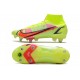 Nike Mercurial Superfly VIII Elite SG-PRO AC Volt Cremisi Vivace Nero