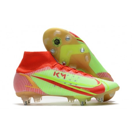 Nike Mercurial Superfly VIII Elite SG-PRO AC Verde Rosso