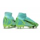 Nike Mercurial Superfly VIII Elite SG-PRO AC Turchese Dinamico Lime Glow