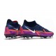 Nike Phantom GT Elite DF2 FG College Navy Bianco Viola Vivido