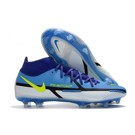 Nike Phantom GT Elite DF2 FG Blu Giallo Grigio