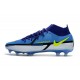 Nike Phantom GT Elite DF2 FG Blu Giallo Grigio