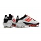 Adidas F50 Ghosted Adizero HT FG Bianco Rosso Nero