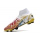 Nike Mercurial Superfly 8 Elite FGNike Mercurial Superfly 8 Elite FG Ronaldo Bianco Rosso Blu Oro