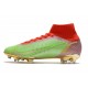 Nike Mercurial Superfly 8 Elite FG Verde Rosso Oro