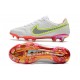 Scarpa Nike Tiempo Legend 9 Elite FG Bianco Rosso Rosa