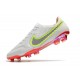 Scarpa Nike Tiempo Legend 9 Elite FG Bianco Rosso Rosa