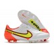 Scarpa Nike Tiempo Legend 9 Elite FG Bianco Volt Cremisi Vivace