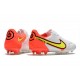 Scarpa Nike Tiempo Legend 9 Elite FG Bianco Volt Cremisi Vivace