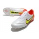 Scarpa Nike Tiempo Legend 9 Elite FG Bianco Volt Cremisi Vivace