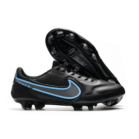 Scarpa Nike Tiempo Legend 9 Elite FG Nero Grigio Ferro