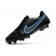 Scarpa Nike Tiempo Legend 9 Elite FG Nero Grigio Ferro