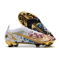 Nike Mercurial Vapor XIV Elite FG BIanco Rosso Oro Blu