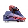 Nike Mercurial Superfly 8 Elite FG Mbappe Thistle Chiaro Argento Metallico