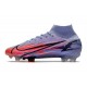 Nike Mercurial Superfly 8 Elite FG Mbappe Thistle Chiaro Argento Metallico