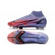 Nike Mercurial Superfly 8 Elite FG Mbappe Thistle Chiaro Argento Metallico