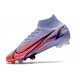 Nike Mercurial Superfly 8 Elite FG Mbappe Thistle Chiaro Argento Metallico