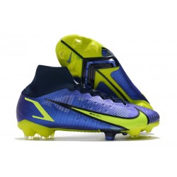 Nike Mercurial Superfly 8 Elite FG Zaffiro Volt Blu Void