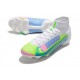 Nike Mercurial Superfly 8 Elite FG Bianco Blu