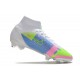 Nike Mercurial Superfly 8 Elite FG Bianco Blu