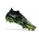 Nike Phantom GT Elite DF2 FG Nero Metallic Platino Verde Strike