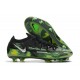 Nike Phantom GT2 Elite FG Nero Metallic Platino Verde Strike