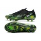 Nike Phantom GT2 Elite FG Nero Metallic Platino Verde Strike