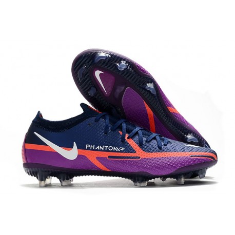 Nike Phantom GT2 Elite FG College Navy Bianco Viola Vivido