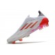 adidas X Speedflow+ FG Bianco Ferro Metallizzato Rosso Solare