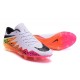 Scarpini Calcio Uomo 2015 Nike Hypervenom Phantom FG ACC Bianco Rosa Nero