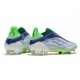 Scarpe da Calcio adidas X Speedflow+ FG Bianco Verde Screaming Sonic Ink