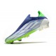 Scarpe da Calcio adidas X Speedflow+ FG Bianco Verde Screaming Sonic Ink