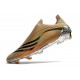 Scarpe da Calcio adidas X Speedflow+ FG Tech Metallic Nero Core Intense Arancione