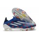 Scarpe da Calcio adidas X Speedflow+ FG 11/11 -Blu Vivace Bianco Rosso Vivido