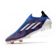 Scarpe da Calcio adidas X Speedflow+ FG 11/11 -Blu Vivace Bianco Rosso Vivido