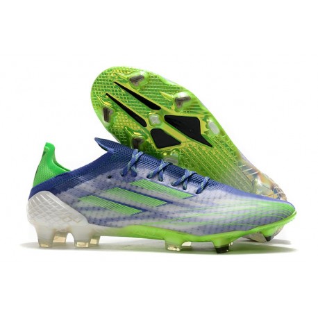 adidas X Speedflow.1 FG Adizero Bianco Verde Screaming Sonic Ink