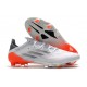 adidas X Speedflow.1 FG Bianco Ferro Metallizzato Rosso Solare