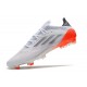 adidas X Speedflow.1 FG Bianco Ferro Metallizzato Rosso Solare