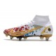 Nike Mercurial Superfly VIII Elite SG-PRO AC Bianco Oro Rosso