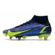 Nike Mercurial Superfly VIII Elite SG-PRO AC Zaffiro Volt Blu Void