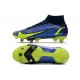 Nike Mercurial Superfly VIII Elite SG-PRO AC Zaffiro Volt Blu Void