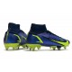 Nike Mercurial Superfly VIII Elite SG-PRO AC Zaffiro Volt Blu Void