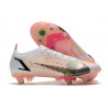 Nike Mercurial Vapor 14 Elite SG Bianco Nero Cremisi Vivace Rosa Blast