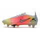 Nike Mercurial Vapor 14 Elite SG Bianco Argento Metallico Platino Puro