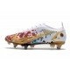 Nike Mercurial Vapor 14 Elite SG Bianco Oro Rosso