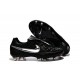 Scarpini Calcio Nike Tiempo Legend V FG Uomo Nero Metallico
