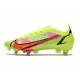 Nike Mercurial Vapor 14 Elite SG Volt Cremisi Vivace Nero