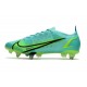 Nike Mercurial Vapor 14 Elite SG Turchese Dinamico Lime Glow